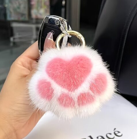  Raktų pakabukas, katino letenėlė, Cat Paw