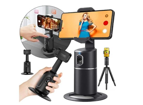 Asmenukių lazda ("Selfie sticks") prisitaikanti prie judesio