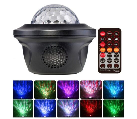 LED projektoriaus lempa, disko kamuolys