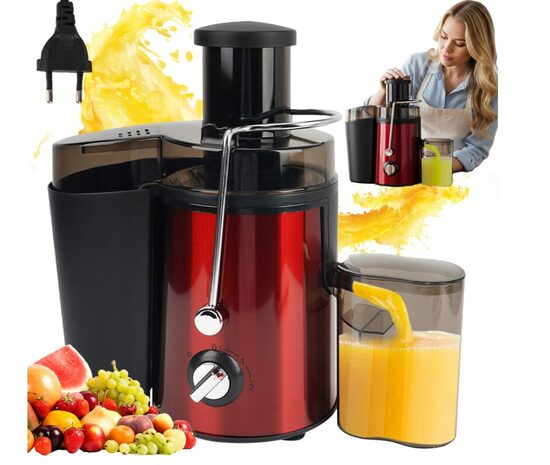 Sulčiaspaudė vaisiams ir daržovėms Master HG-J05, 1500 W, raudona