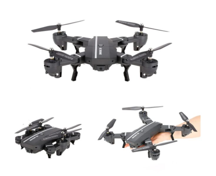 Dronas Dronas r/c valdomas programėle, su filmavimo funkcija