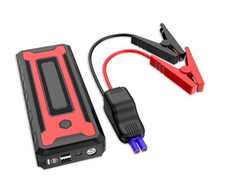 Išorinė baterija automobilio užvedimui ( Jump Starter ), 16000mAh, juoda